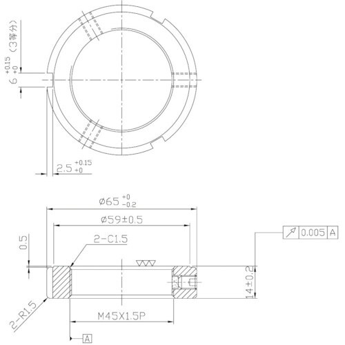 NIKKI 精密ロックナット MRZシリーズ M4