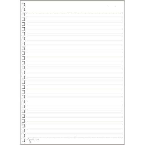 LIHIT ツイストノート<専用リーフ・横罫A罫>