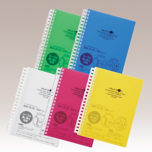 LIHIT ツイストノート<厚型> 青 B6−21