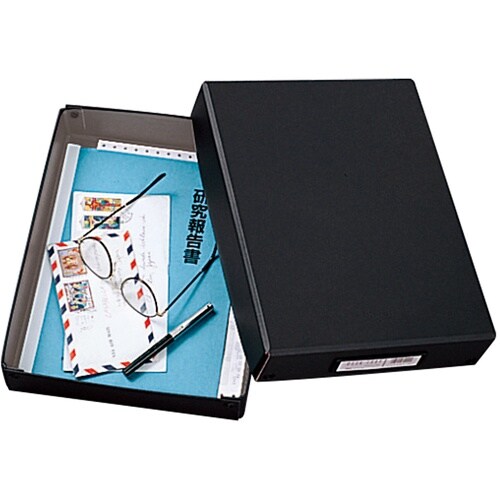 LIHIT デスクトレー ブルーバイオレット A4