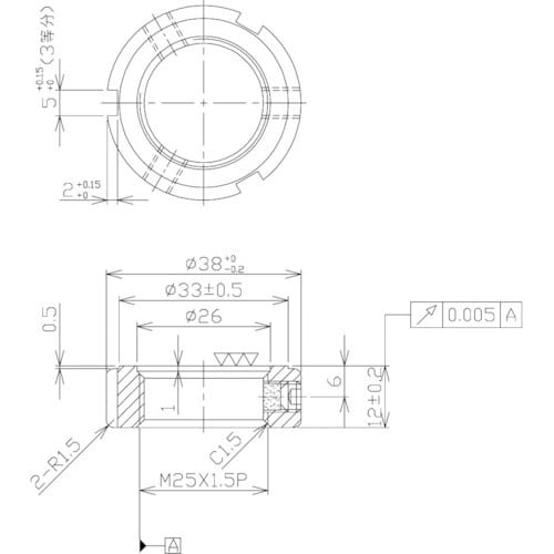 NIKKI 精密ロックナット MRZシリーズ M2