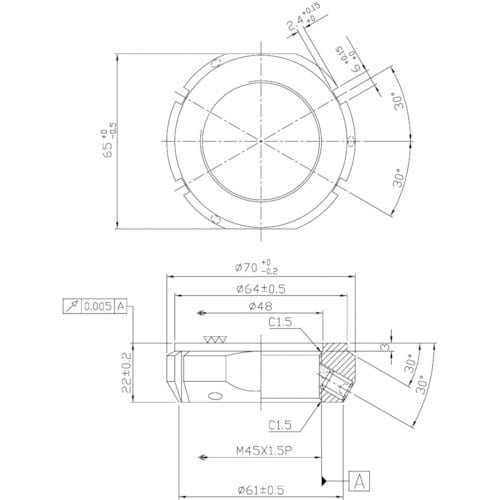 NIKKI 精密ロックナット SFZシリーズ M4