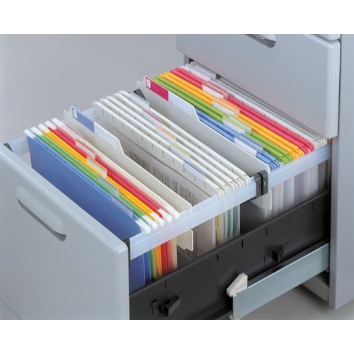 LIHIT ハンギングフォルダー(5枚入り) 水