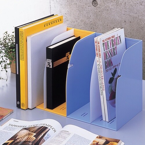 LIHIT ブックスタンド 黄緑 A4