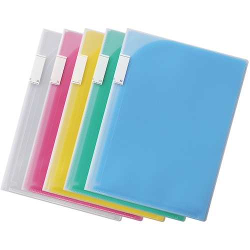 LIHIT 6ポケットホルダー 黄 A4