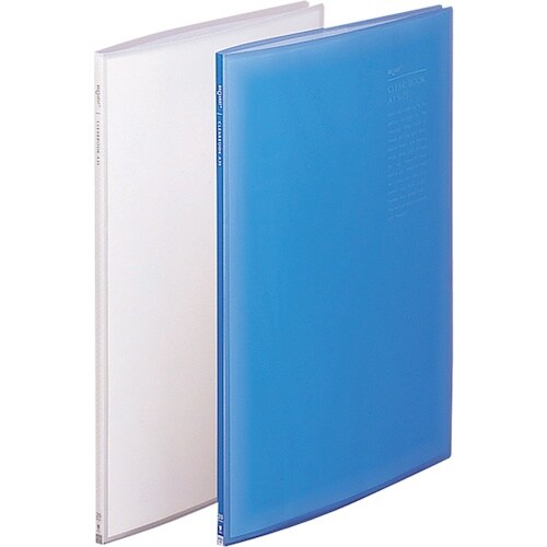 LIHIT 透明クリヤーブック 20P クリヤー