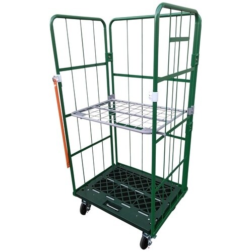 YAMATO 跳ね上げ中間棚付コンビテナー