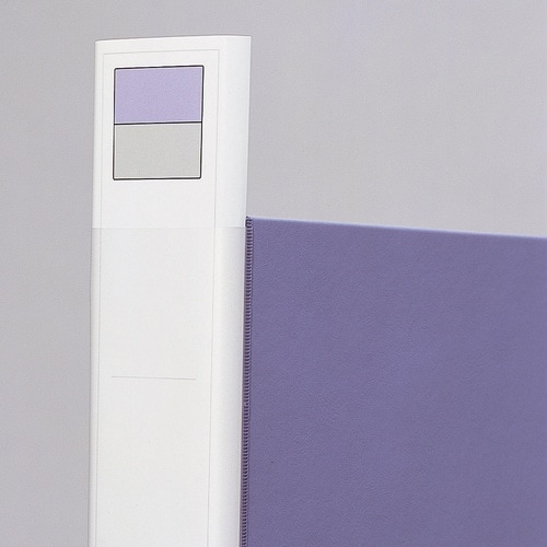 LIHIT D型リングファイル ブルーバイオレット