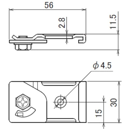 HINAKA ステンレス天井ブラケット