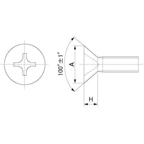 SUNCO ステン+UNC(FLAT(皿角度100
