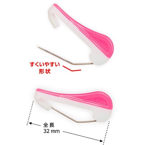 CLOVER ワンタッチしつけピン 50本入【単位