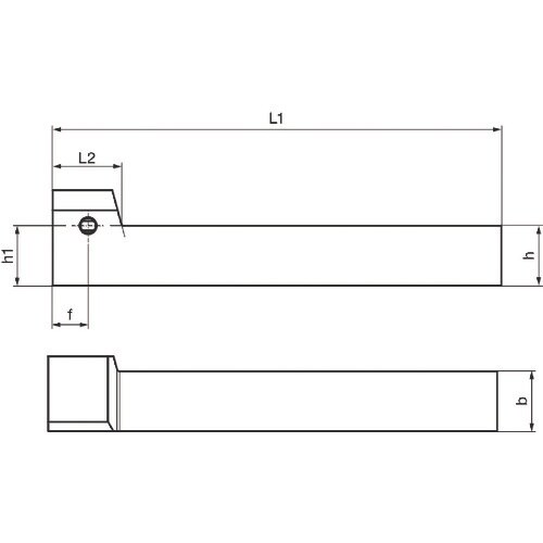GUHRING 溝入れ工具 角シャンクホルダ・ オ
