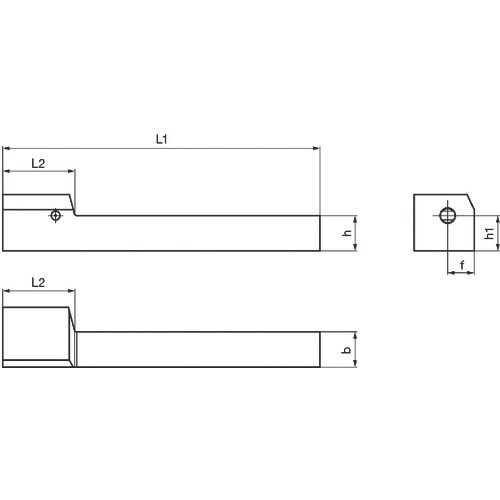 GUHRING 溝入れ工具 角シャンクホルダ・スト