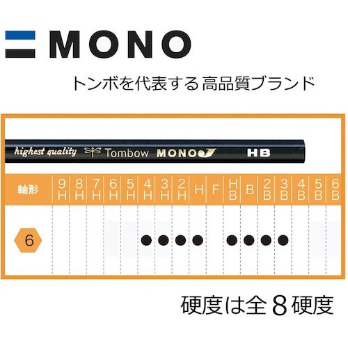 Tombow 鉛筆モノJ 4H