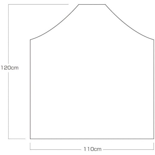 喜多 ビニール胸付前掛 No2240 ネイビー 特