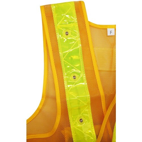 喜多 LED安全ベスト(ショート丈) No6080