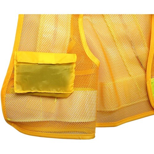 喜多 LED安全ベスト(ショート丈) No6080