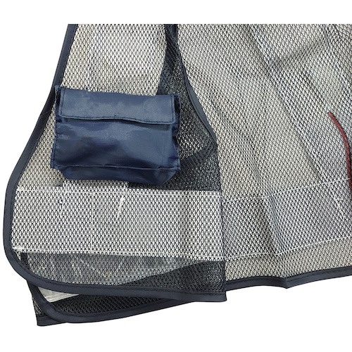 喜多 LED安全ベスト(ショート丈) No6080