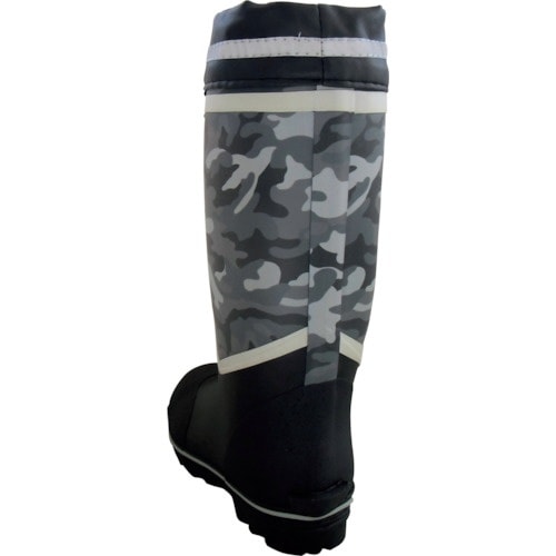 喜多 迷彩安全ゴム長靴(カバー付) KR7260