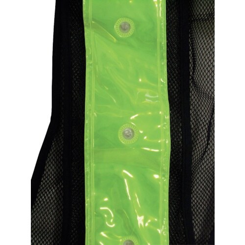 喜多 LED安全ベスト No6070 ネイビー×ラ