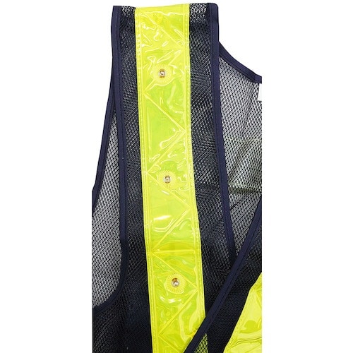 喜多 LED安全ベスト(ショート丈) No6080