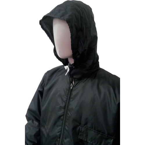 喜多 前開き オールキルトヤッケ 収納フード付 N