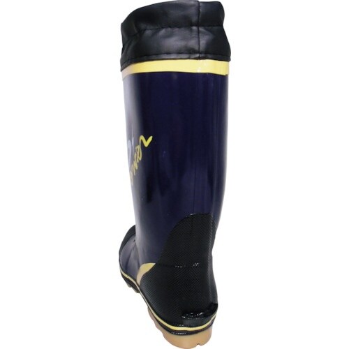 喜多 安全ゴム長靴(カバー付) KR7300 ネイ