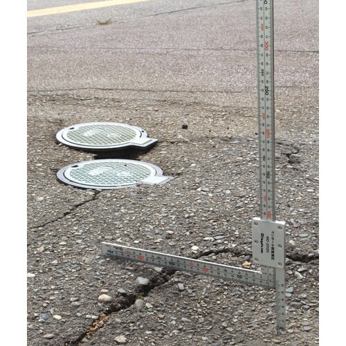 SK マンホール段差測定器 ホールマン