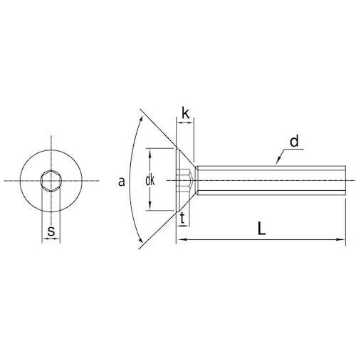 SUNCO SUSサラCAP(HSK 光精工 6×