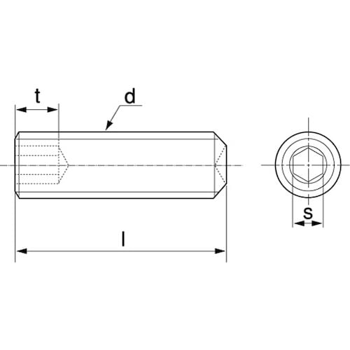 SUNCO ステンレス HS(UNF(くぼみ先 #