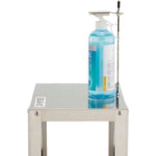 アズマ 足踏式消毒液スタンド(SUS430)