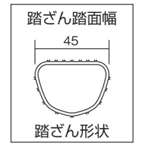 PiCa 1連はしごアルフ1ALF型 5.1m