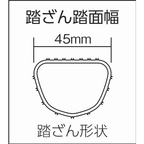 PiCa 1連はしごアルフ1ALF型 6.1m