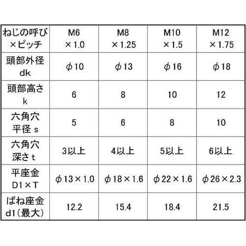 SUNCO ステンCAP P=3 光精工製 10×