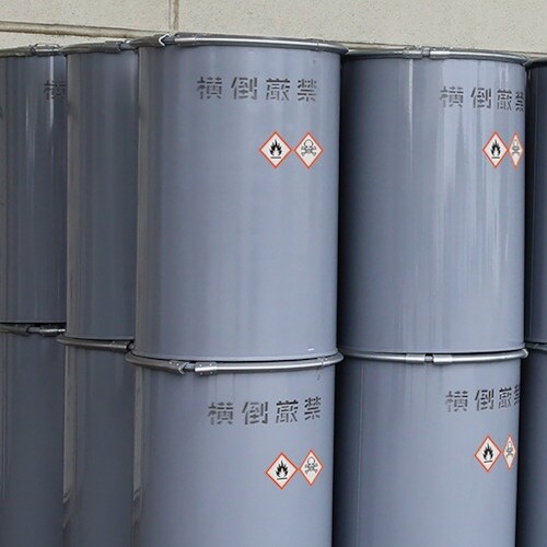 ユニット GHSラベル 中 円上の炎