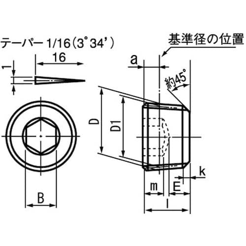 SUNCO ステンGOSHOプラグ NPTF(浮き