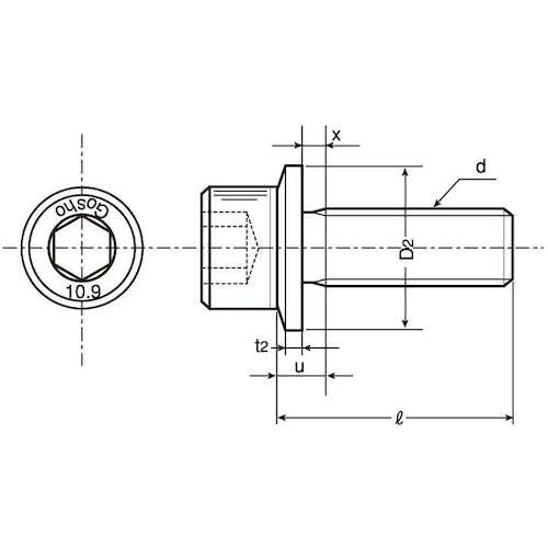 SUNCO ユニクロ 10.9GT−L CAP 4