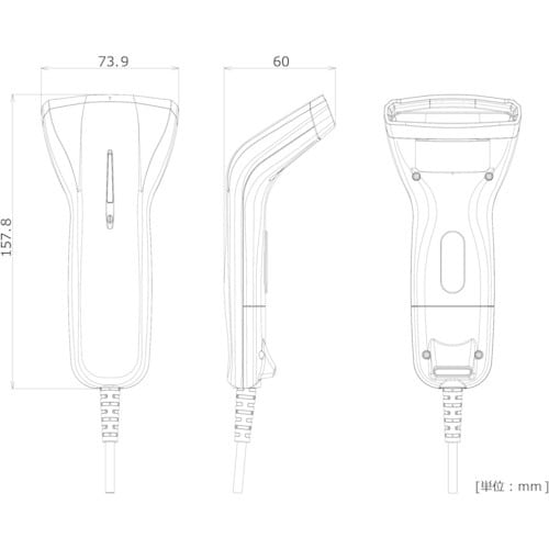 OPTICON 1次元CCDバーコードスキャナ