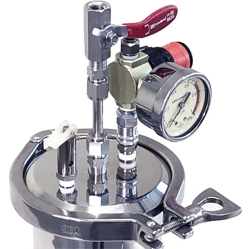 ユニコントロールズ ステンレス加圧容器 容量4.9