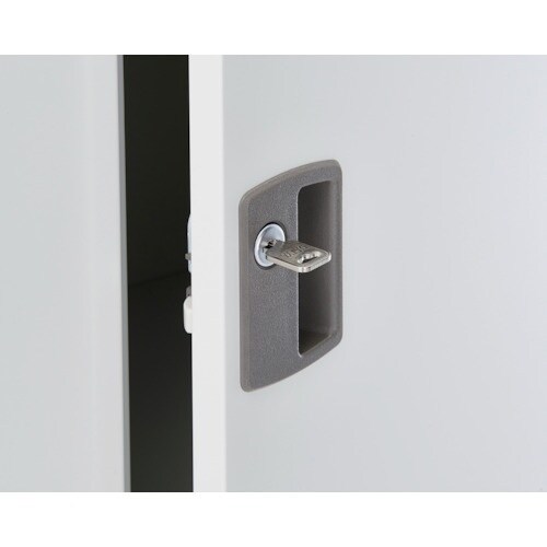 TRUSCO TZ型防錆強化9人用ロッカー 内筒交