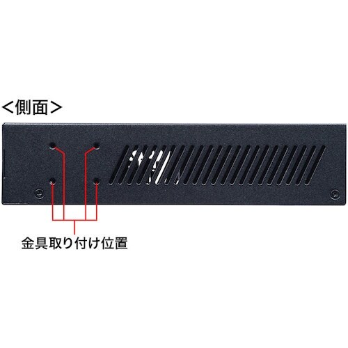 SANWA 長距離伝送・ギガビット対応PoEスイッ