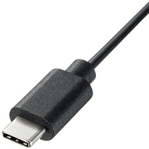 SANWA 有線Type−CブルーLEDマウス(5