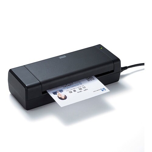 SANWA 名刺スキャナ(両面スキャン対応)