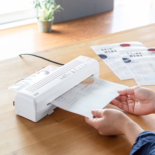 SANWA A4ラミネーター(2本ローラー)