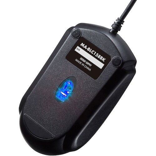 SANWA 有線Type−CブルーLEDマウス