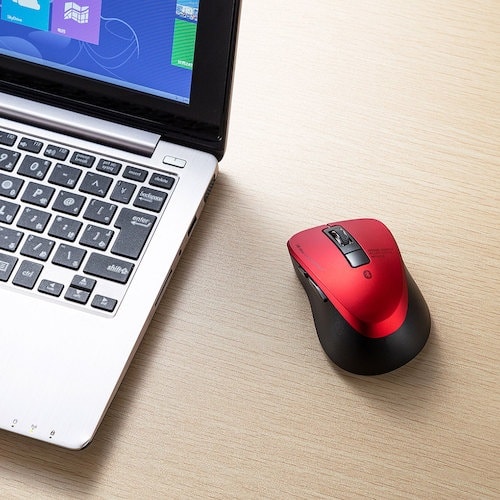 SANWA 静音Bluetooth 5.0 ブルー