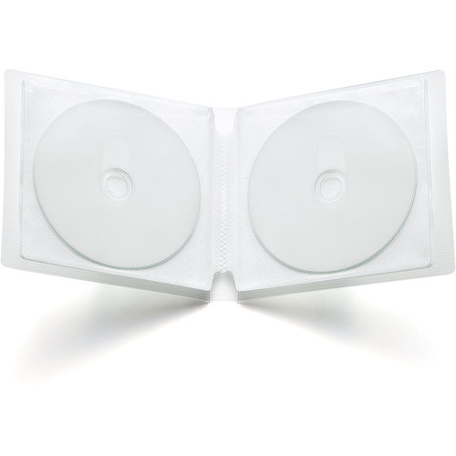 SANWA DVD・CDファイルケース(12枚収納