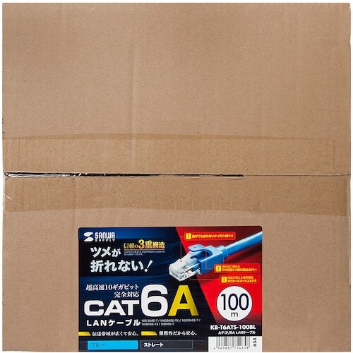 SANWA カテゴリ6A LANケーブル