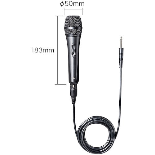 SANWA ハンドマイク(有線タイプ・MM−SPA