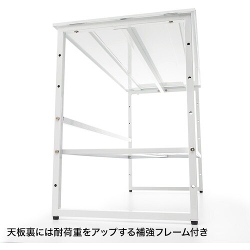 SANWA スチール製机上ラック(W980)